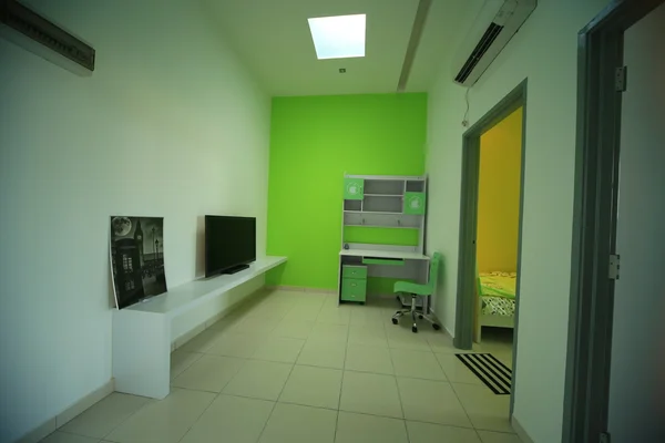 modern ve sade bir ev iç