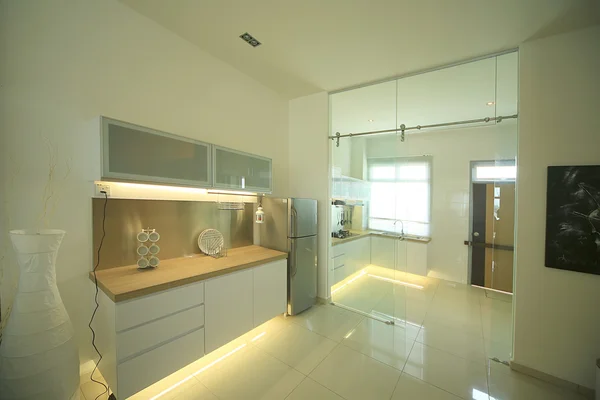 modern ve sade bir ev iç