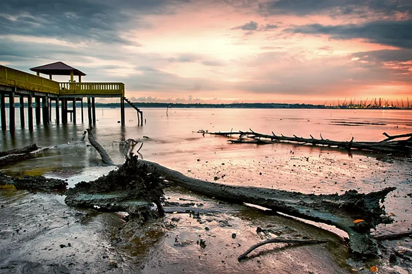 Kuala Masai al tramonto — Foto Stock