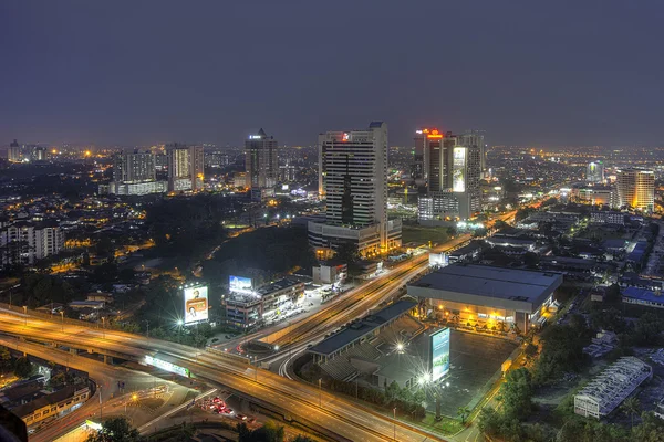 Malezya Güney şehir manzaralı çatı üzerinden