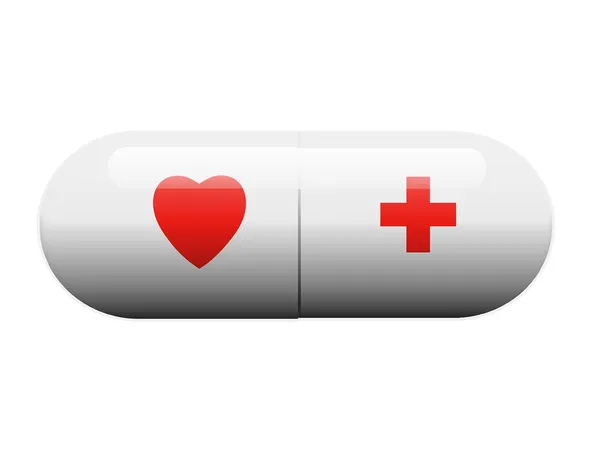 Love pill — Stock Photo, Image