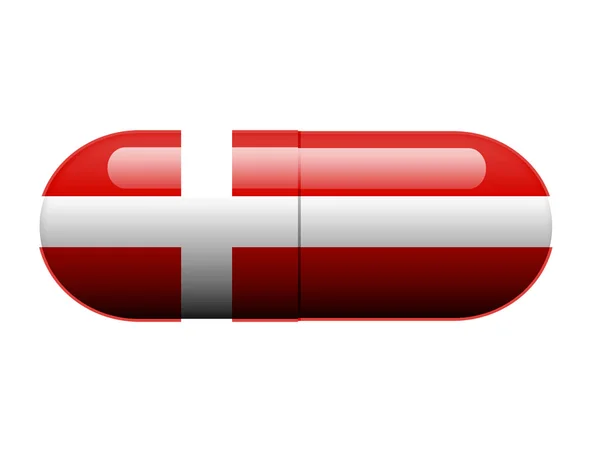 Danish pill — Stock Photo, Image