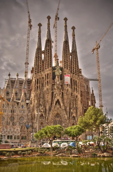 Die sagrada familia — Stockfoto