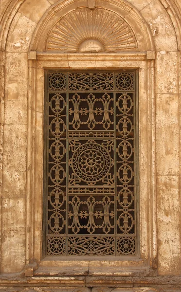Janela da mesquita do Cairo — Fotografia de Stock