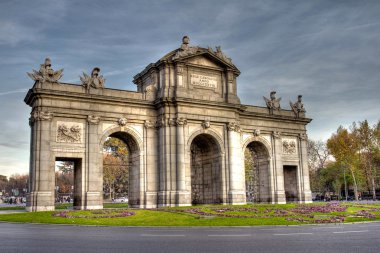 Puerta de Alcala, Madrid, Spain clipart