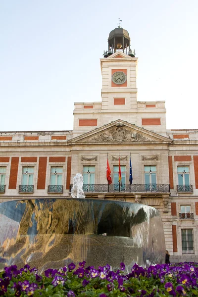 Puerta del sol, madrid, İspanya — Stok fotoğraf