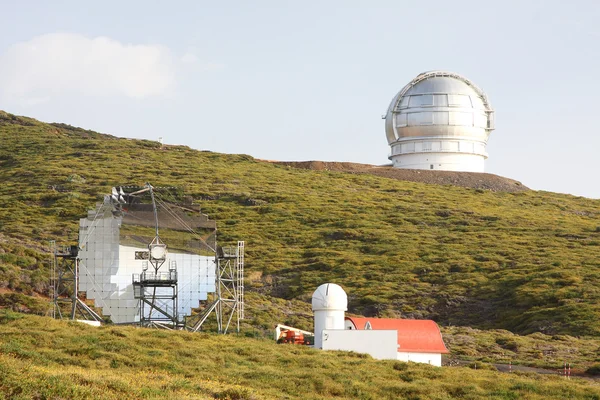 Osservatorio astronomico Roque de los Muchachos — Foto Stock