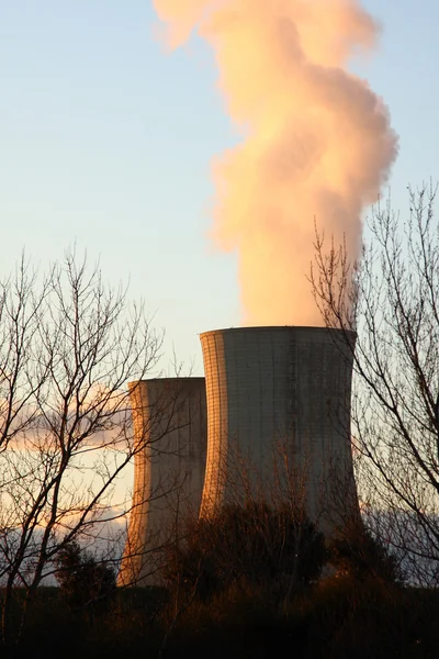 Atomkraftverk, Frankrike – stockfoto