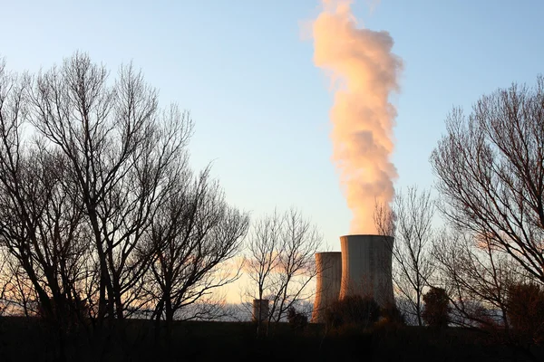 Atomkraftverk, Frankrike – stockfoto
