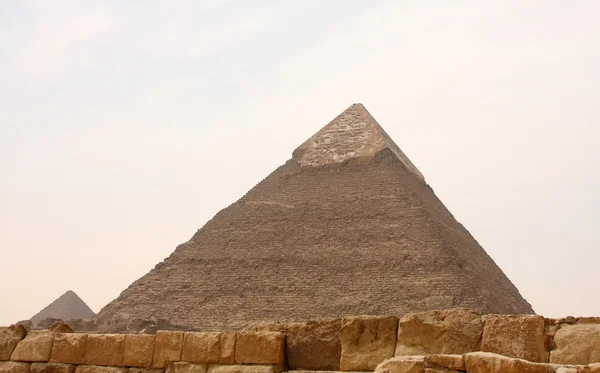 Египетские пирамиды — стоковое фото