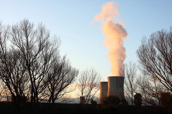 Atomkraftverk, Frankrike – stockfoto