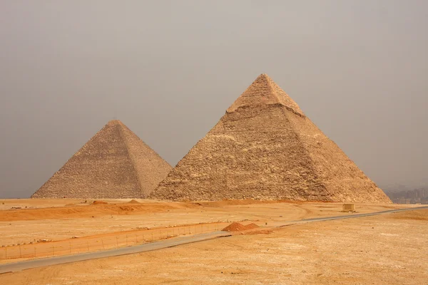 Egyptian pyramids — Stock Photo, Image