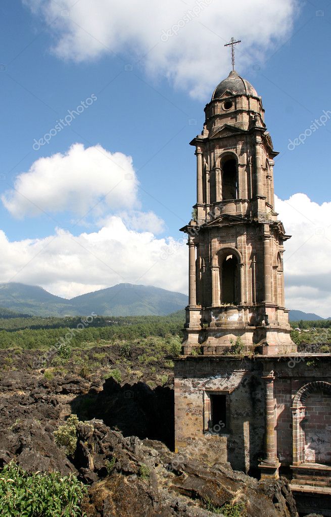 Church of San Juan Parangaricutiro