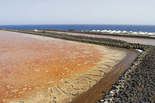 Salt pans — Stock Photo, Image