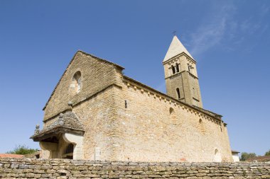 Church of Taize, France clipart