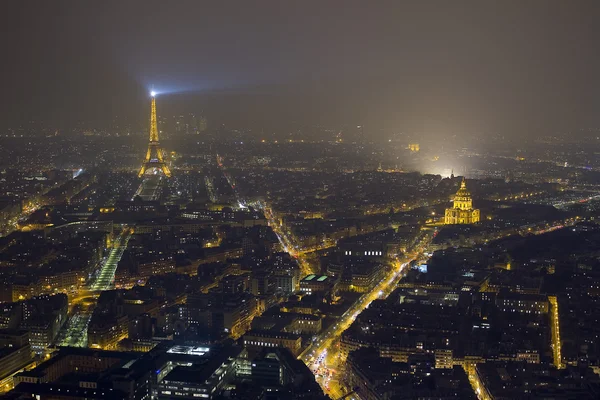 Uitzicht over Parijs stad — Stockfoto