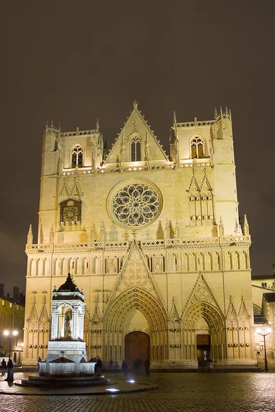 Cattedrale di Saint Jean, Lione — Foto Stock