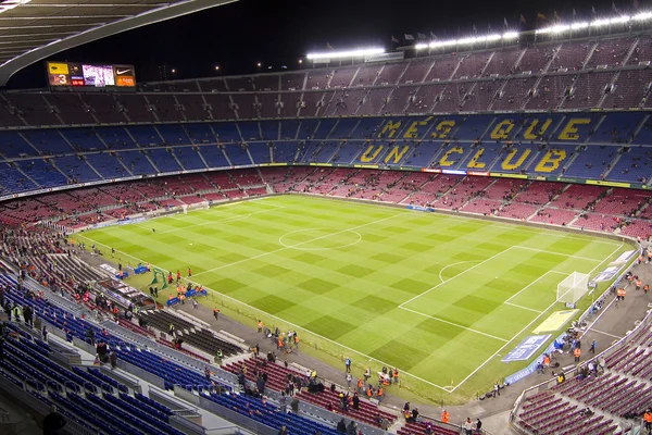 Camp nou stadion — Stockfoto