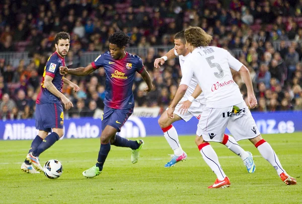 Alex Song of FC Barcelona — Stock Photo, Image