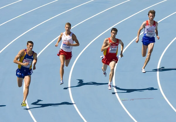 800 m gara di atletica — Foto Stock