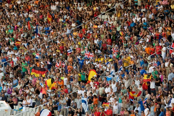 Apoiantes desportivos — Fotografia de Stock