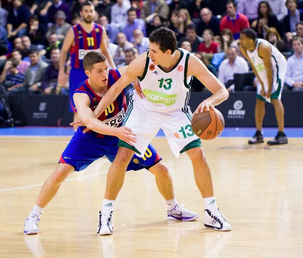 Barcelona vs P'thinaikos — Stockfoto