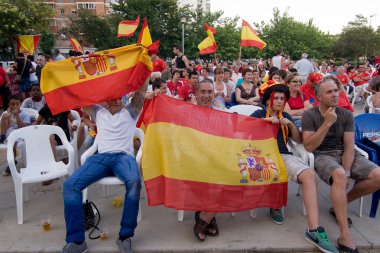 İspanyol taraftarları