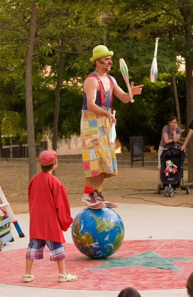 Clown show — Stock Photo, Image