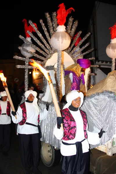 Bijbelse magi parade — Stockfoto