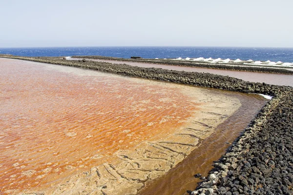 Salt pans — Stock Photo, Image