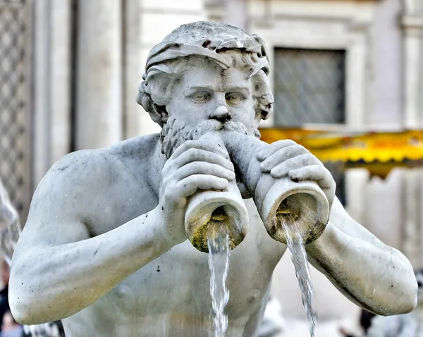 Fontana del Moro — Stock Photo, Image