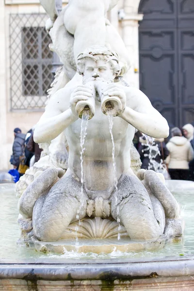 Fontana del Moro — Zdjęcie stockowe