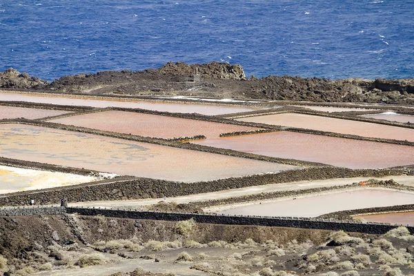 Salt pans — Stock Photo, Image