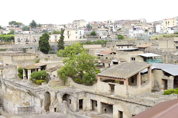 Ancient Roman ruins of Herculaneum — Stockfoto