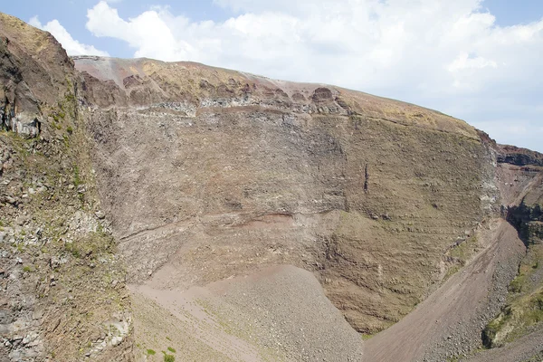 Vesuvius krater — Stockfoto