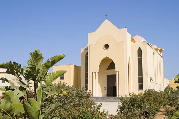Лампедузская церковь — стоковое фото