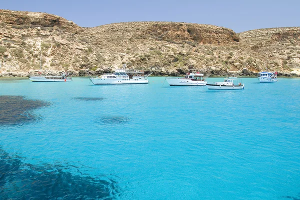 Costa di Lampedusa — Foto Stock