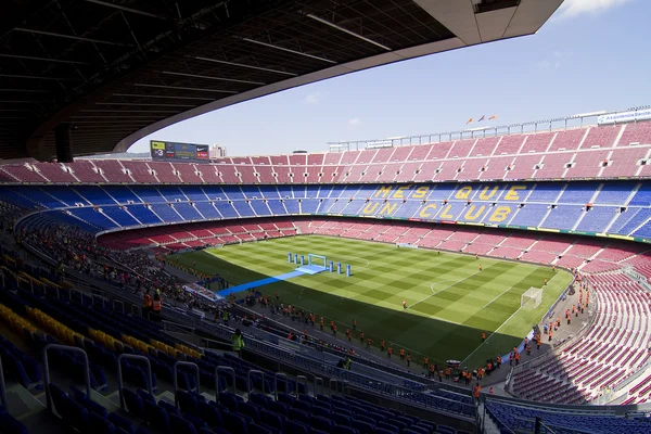 Camp nou stadion, barcelona — Stockfoto