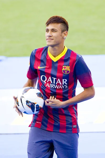 Neymar, giocatore del Barcellona FC — Foto Stock