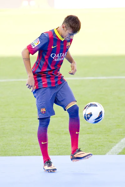 Neymar, Spieler des FC Barcelona — Stockfoto