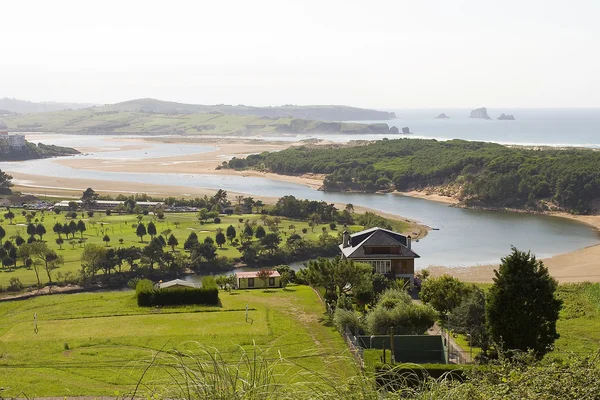 Estuary of Liencres, Spain — Stok Foto