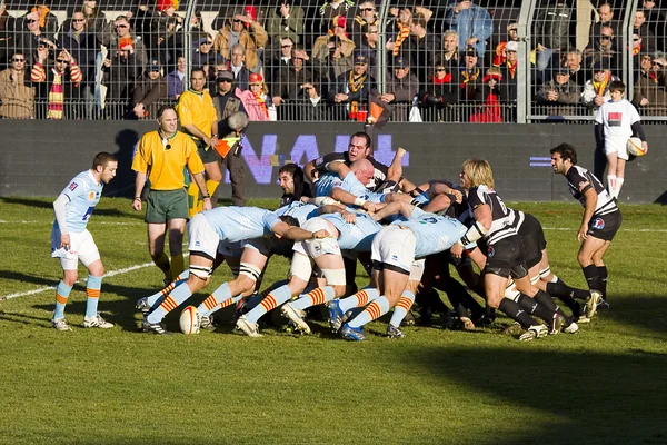 Jogo de rugby USAP - Brive — Fotografia de Stock