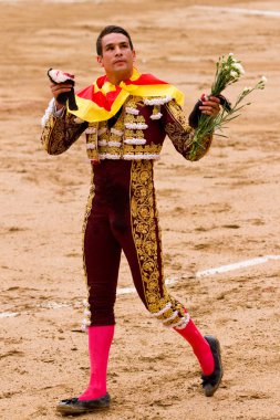 Barcelona'da Manzanares boğa güreşi