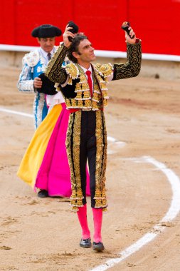 Barcelona'da Jose tomas boğa güreşi