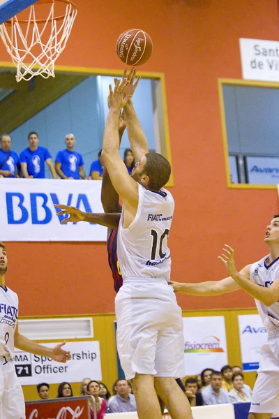 Basket match barcelona vs joventut — Stockfoto