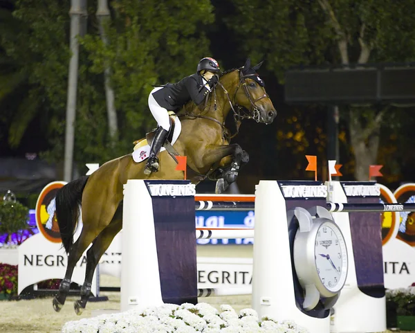 Csio longines cup der stadt barcelona — Stockfoto