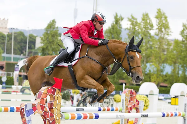 CSIO Horse Jumping Furusiyya Nations Cup — Stock Photo, Image