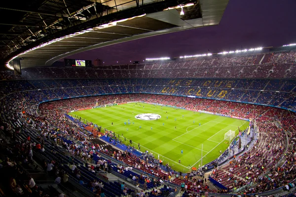 Стадіон Camp Nou — стокове фото