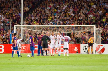 Leo messi zdjęć rzutu wolnego