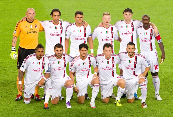 AC Milan team — Stock Photo, Image